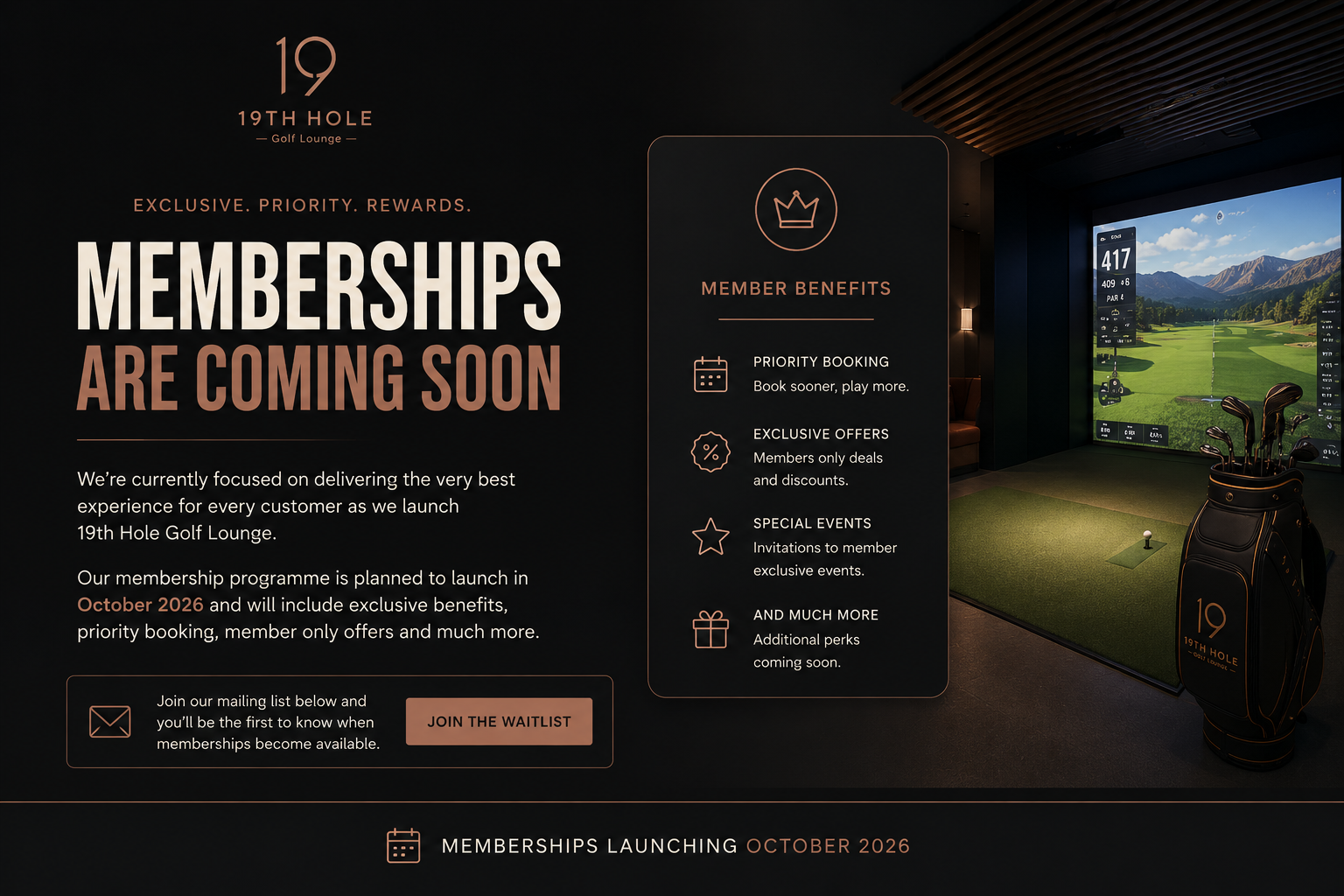 19th hole membership